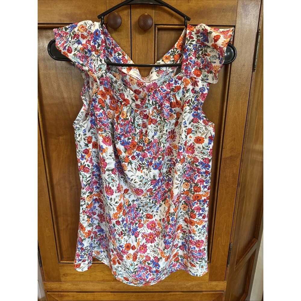 Mod Boutique Women's Top Blouse Size M Floral Worn Once spring 2025